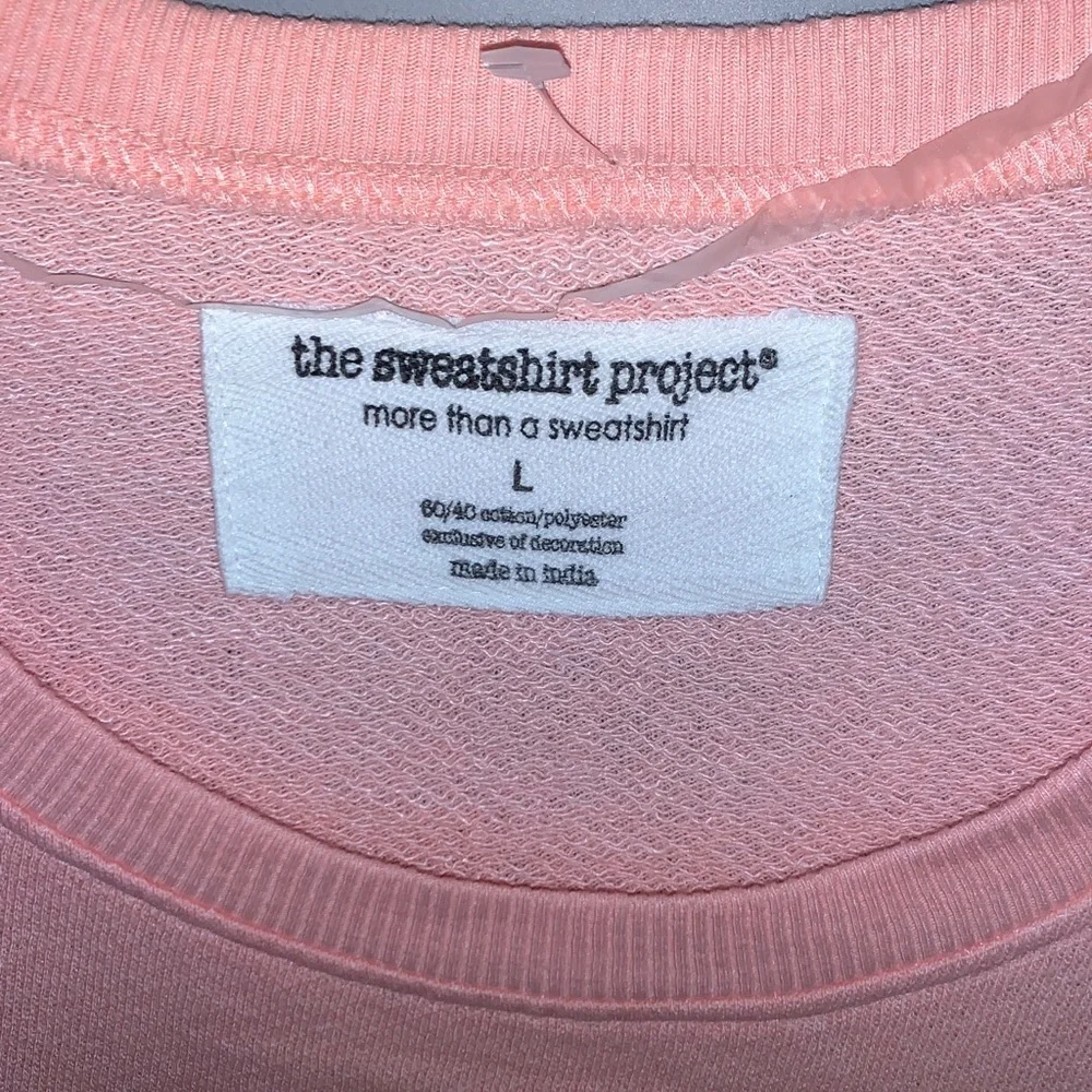 Women's Peach color Sweater - Picture 5 of 6